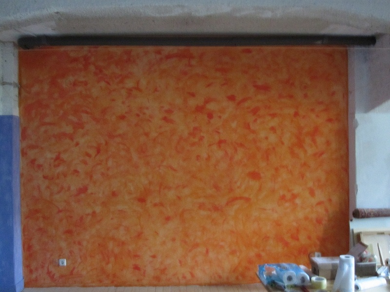 Textil-Kunst-Keller: Mein Keller - Die Wände