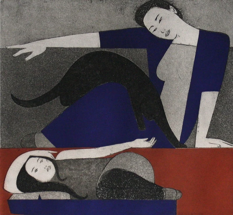 Will Barnet 1911 | American Figurative painter Will Barnet 1911 | American Figurative painter