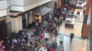 Protesters Storm St. Louis Mall Chanting "No Justice, No Profits!" - Mall Shuts Down (VIDEO)