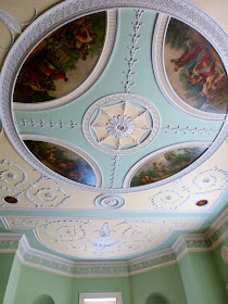Dining Room ceiling, Saltram © A Knowles 2014