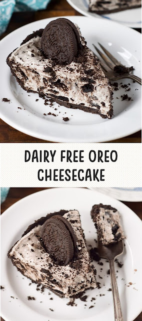 Dairy Free Oreo Cheesecake
