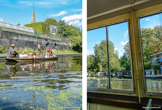 Londres: passeio de barco no Regent's Canal