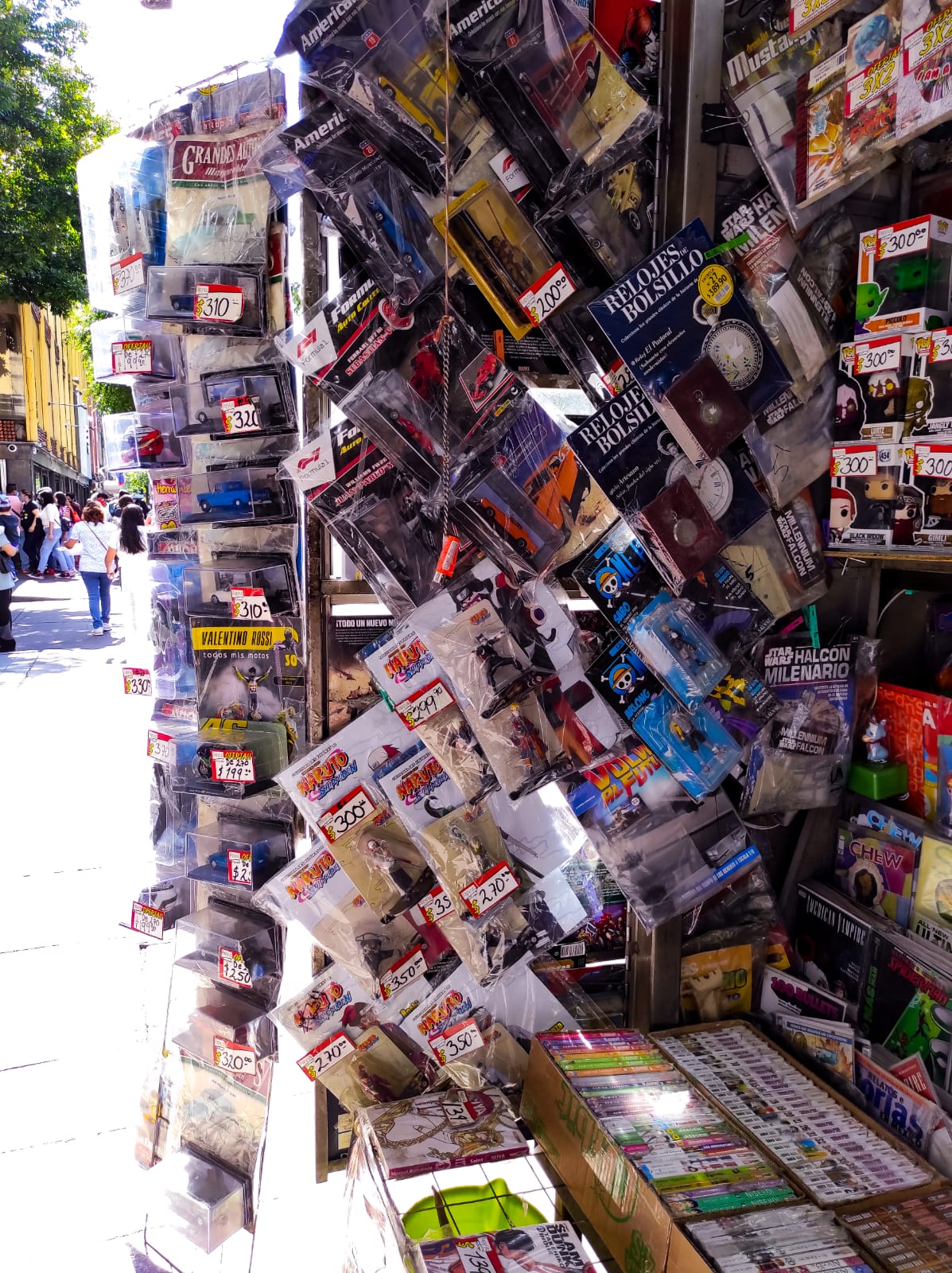 kioscos en el centro de México