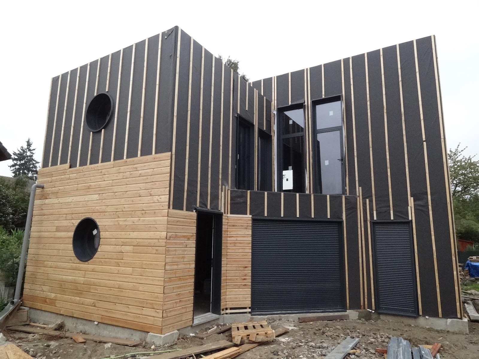 Construction maison ossature métallique Bardage extérieur — free download