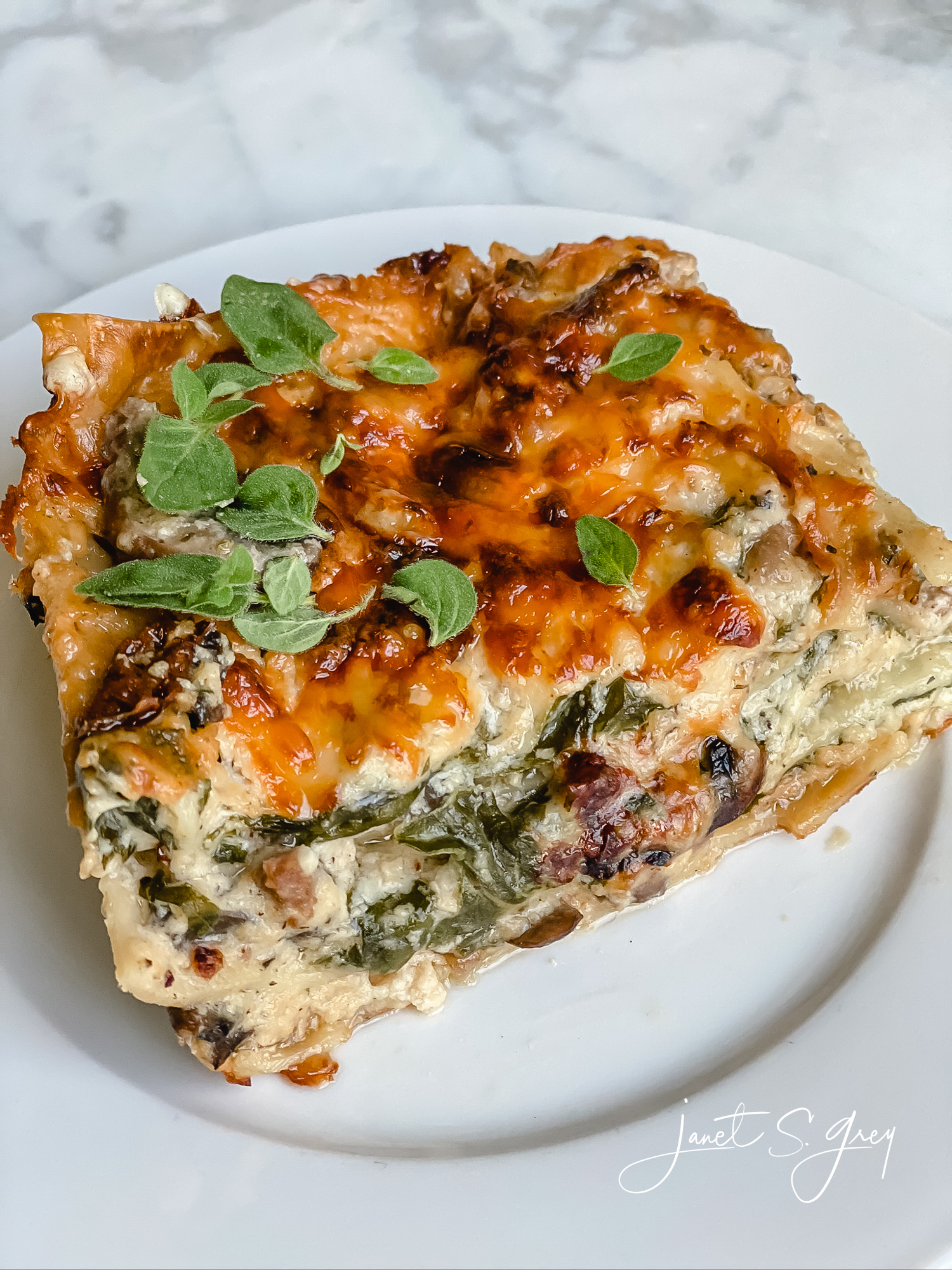 Tinks Kitchen Swiss Chard Lasagna