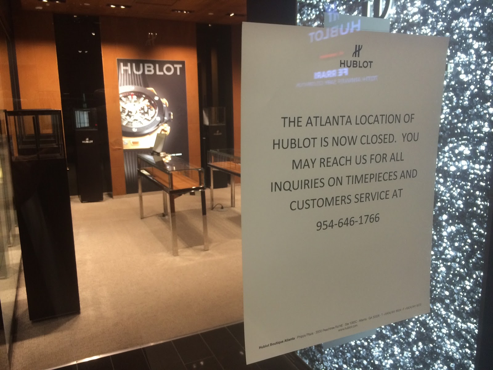 Tomorrow's News - Atlanta: [EXCLUSIVE] Gucci to Get More Grand Plaza as Time Out For Hublot