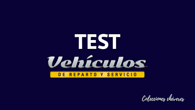 TEST Colección Vehículos de reparto y servicio 1/43 Salvat España