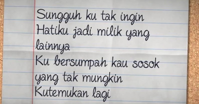 Rossa Jangan Hilangkan Dia