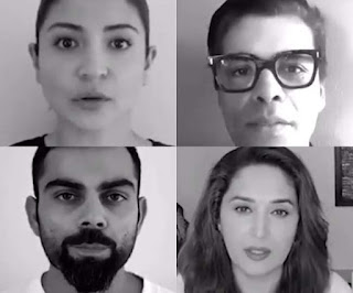 Anushka Sharma, Virat Kohli join Vidya Balan, Karan Johar in fight against domestic violence, watch video Anushka Sharma, Virat Kohli join Vidya Balan, Karan Johar in fight against domestic violence, watch video