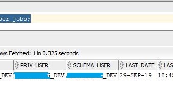 soalicious: Database - schedule using DBMS JOB