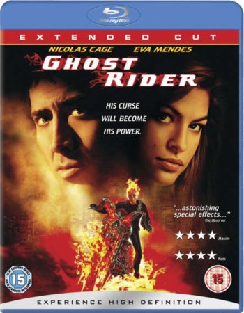 Ghost Rider (2007) EXTENDED Dual Audio Hindi 480p BluRay 400MB
