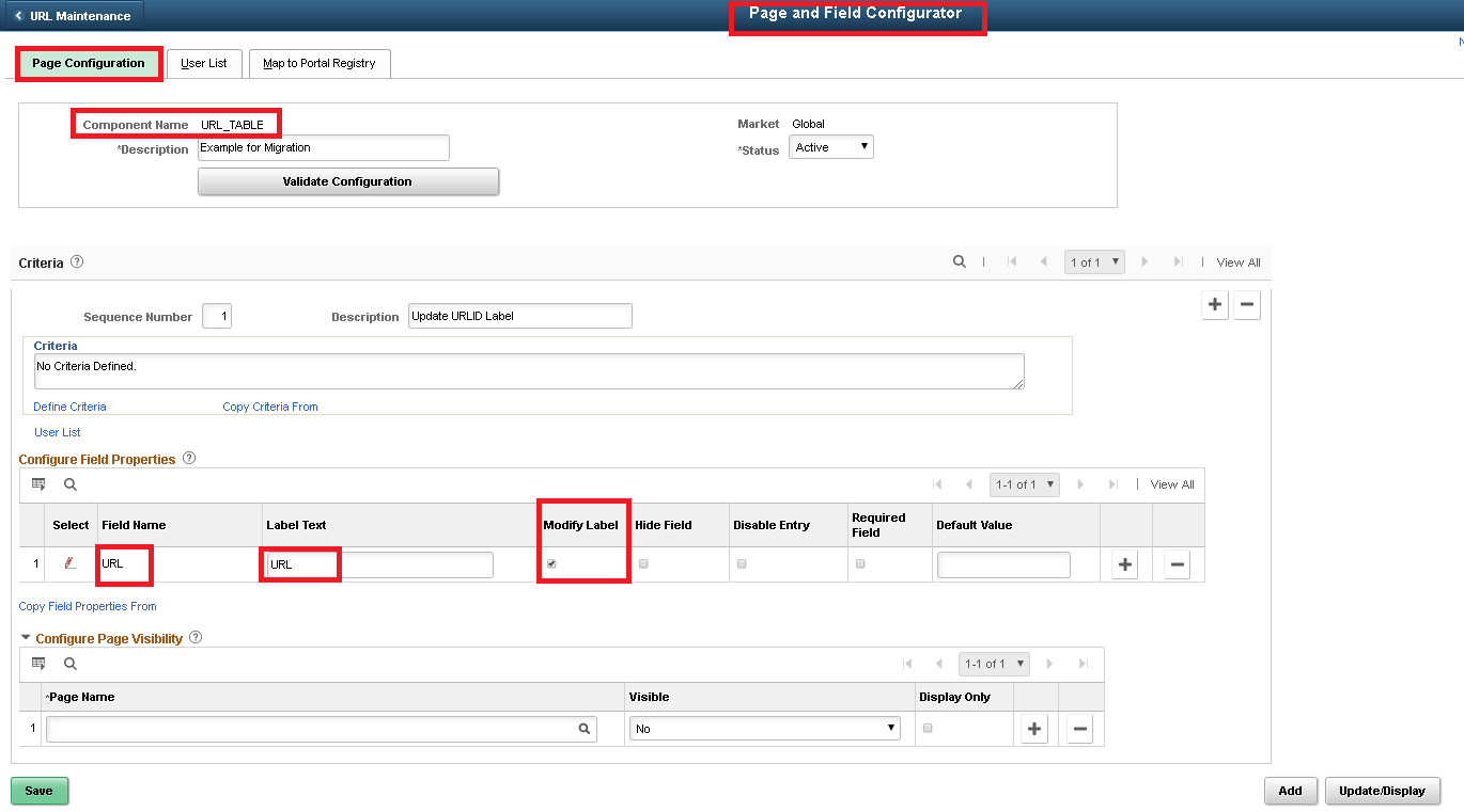 Sasank's PeopleSoft Log Page and Field Configurator Migration Tips