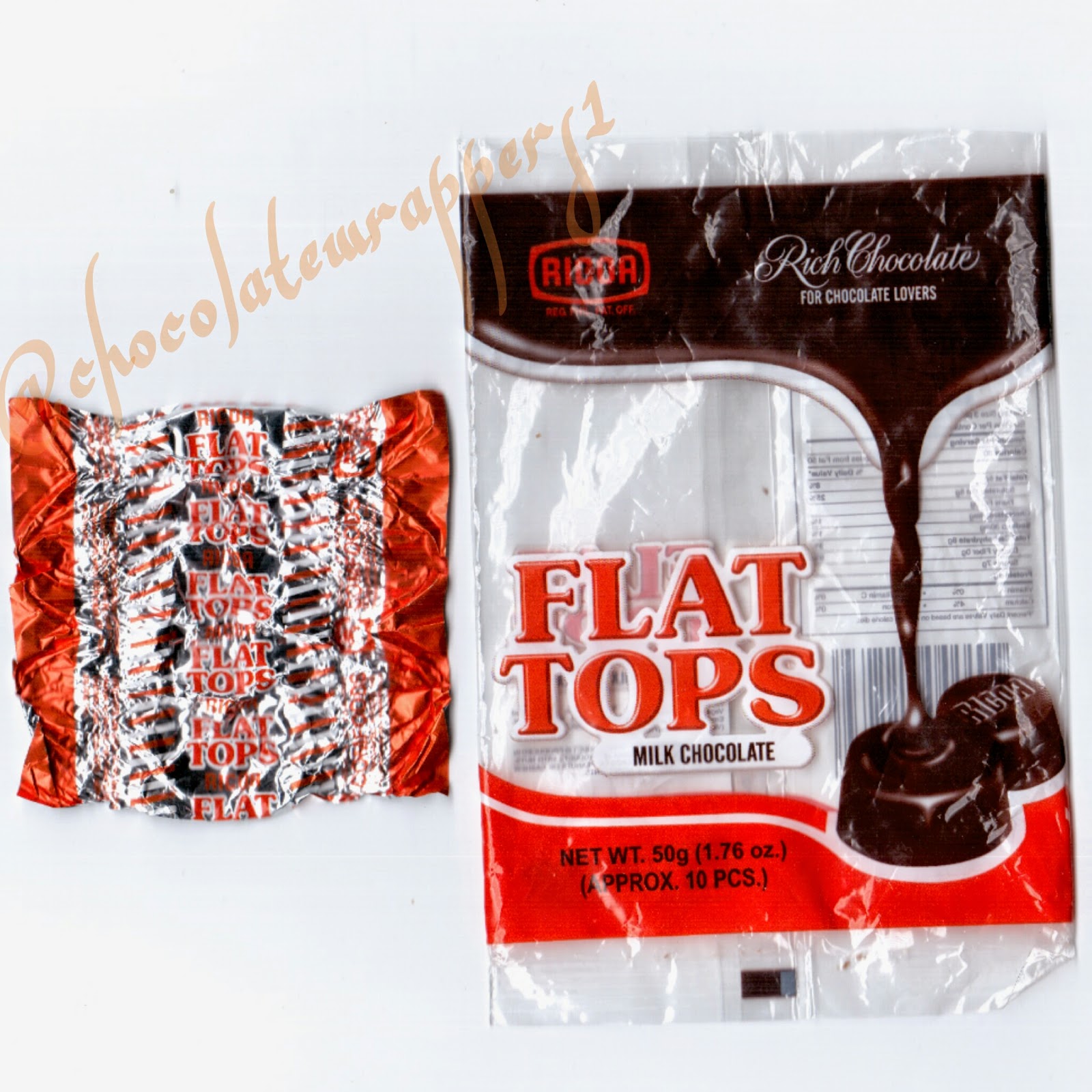 My chocolate wrapper collection