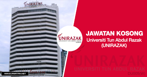 jawatan kosong kerajaan UNIRAZAK 2020