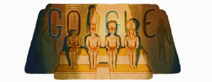 Doodle Abu Simbel