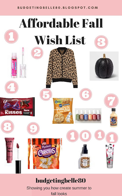 2020 Fall Products Affordable Fall Wishlist