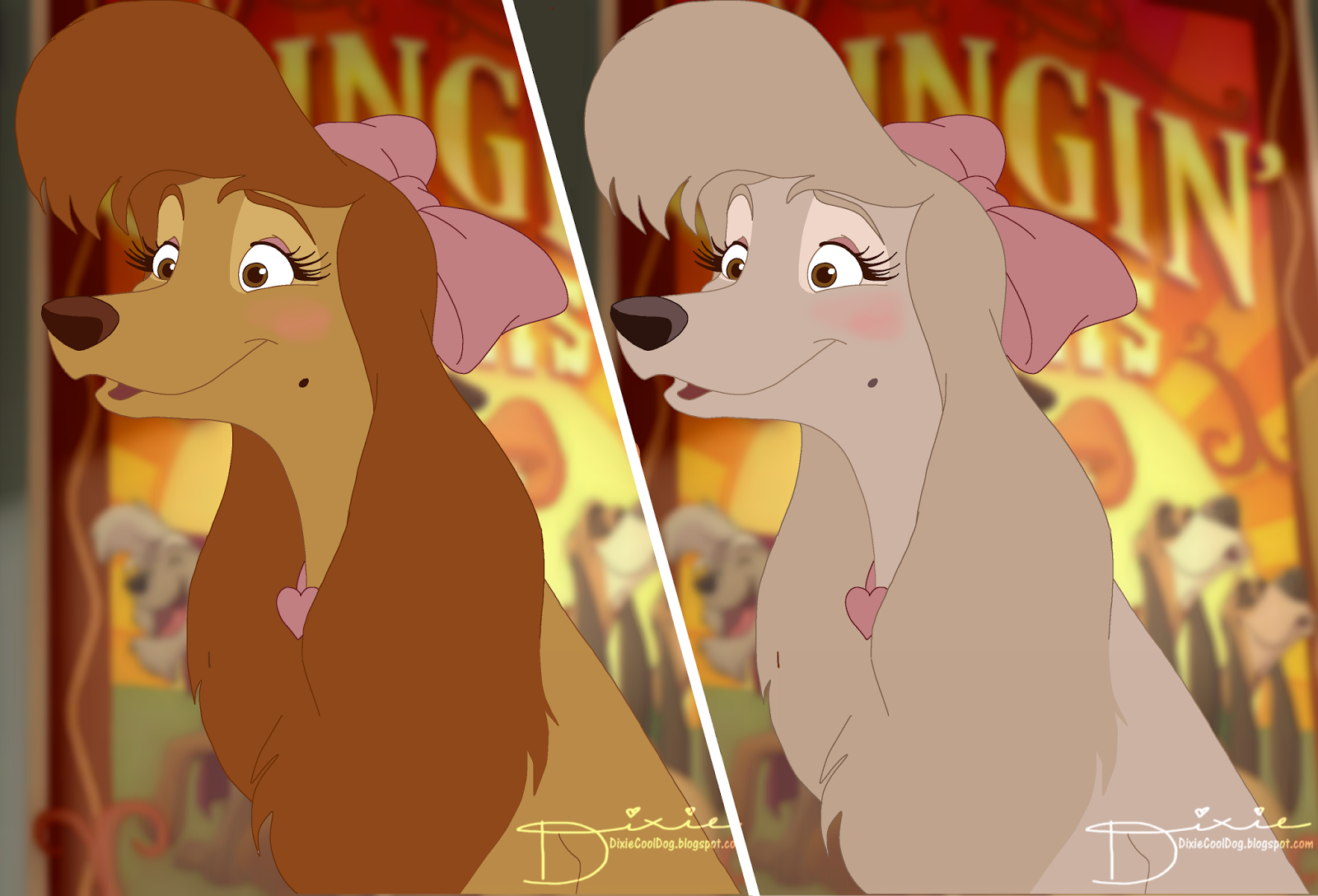 Disneya Dixie w początkowych planach