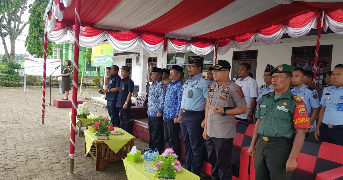 KAPOLRES PADANG LAWAS HADIRI APEL PENCANANGAN PEMBANGUNAN
