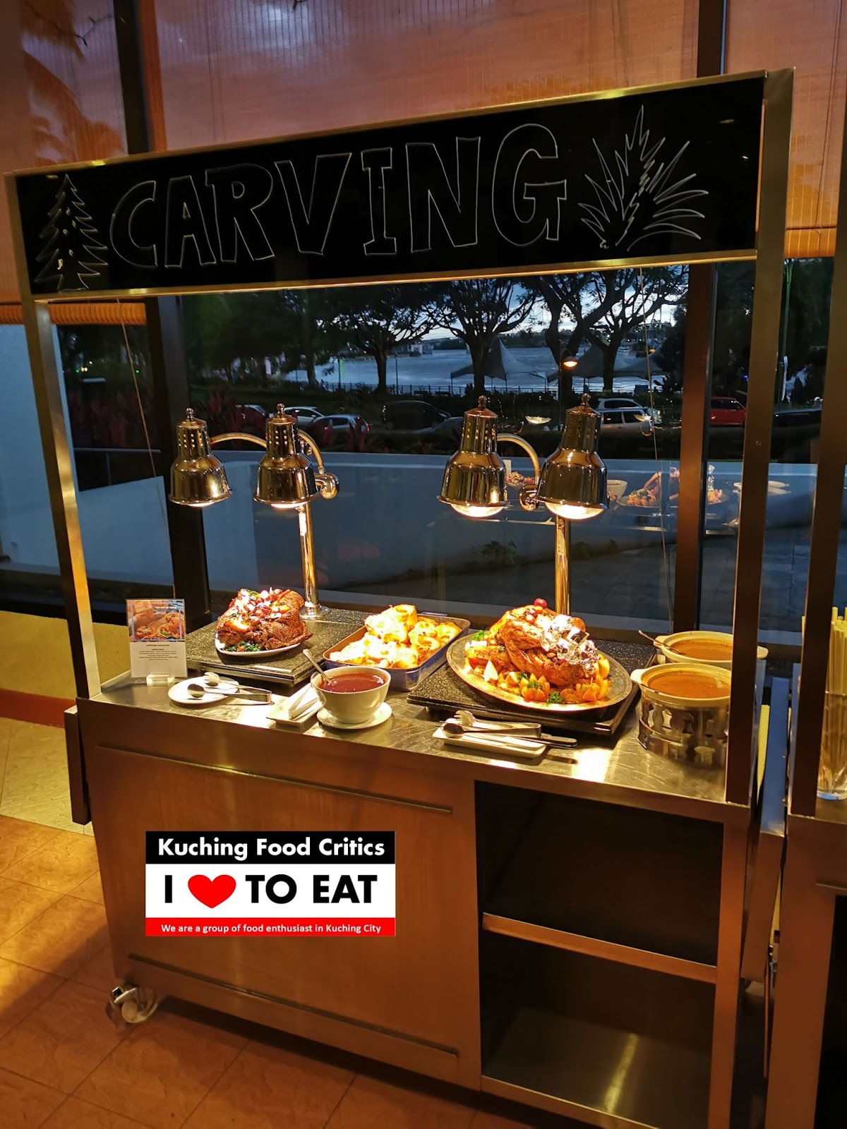 Kuching Food Critics: Christmas Day &amp; New Year Day - Brunch &amp; Dinner Buffet @ Waterfront Cafe