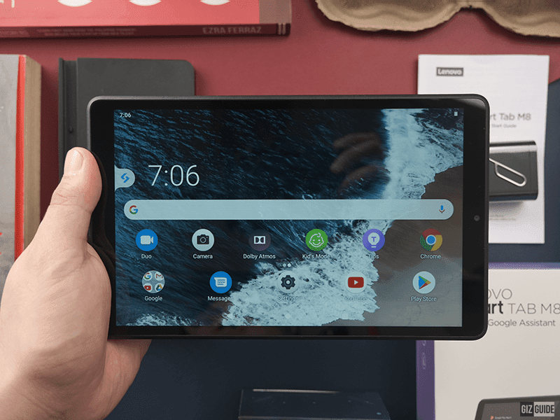 Meet Lenovo Smart Tab M8 - Long battery life and Dolby Atmos speakers