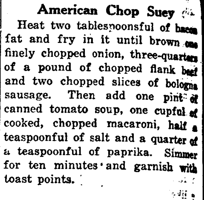 american chop suey recipe with bacon american chop suey recipe with bacon