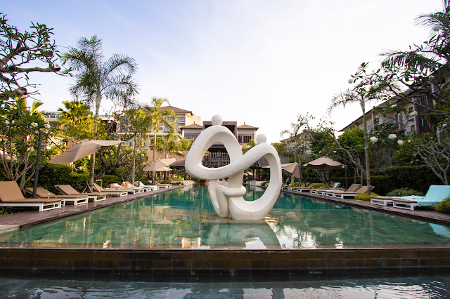 Mövenpick resort & SPA Jimbaran a Bali-Piscine