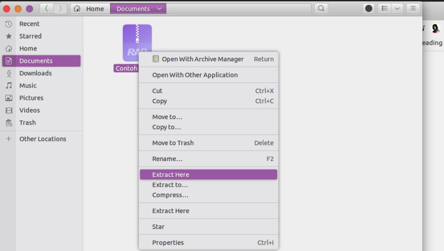 Cara Install dan Extract file RAR di Ubuntu dan Distro Linux Lainnya