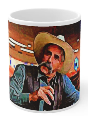 The COWBOY STRANGER  -  COFFEE MUG