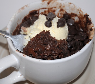 Chocolate Cake in a Mug