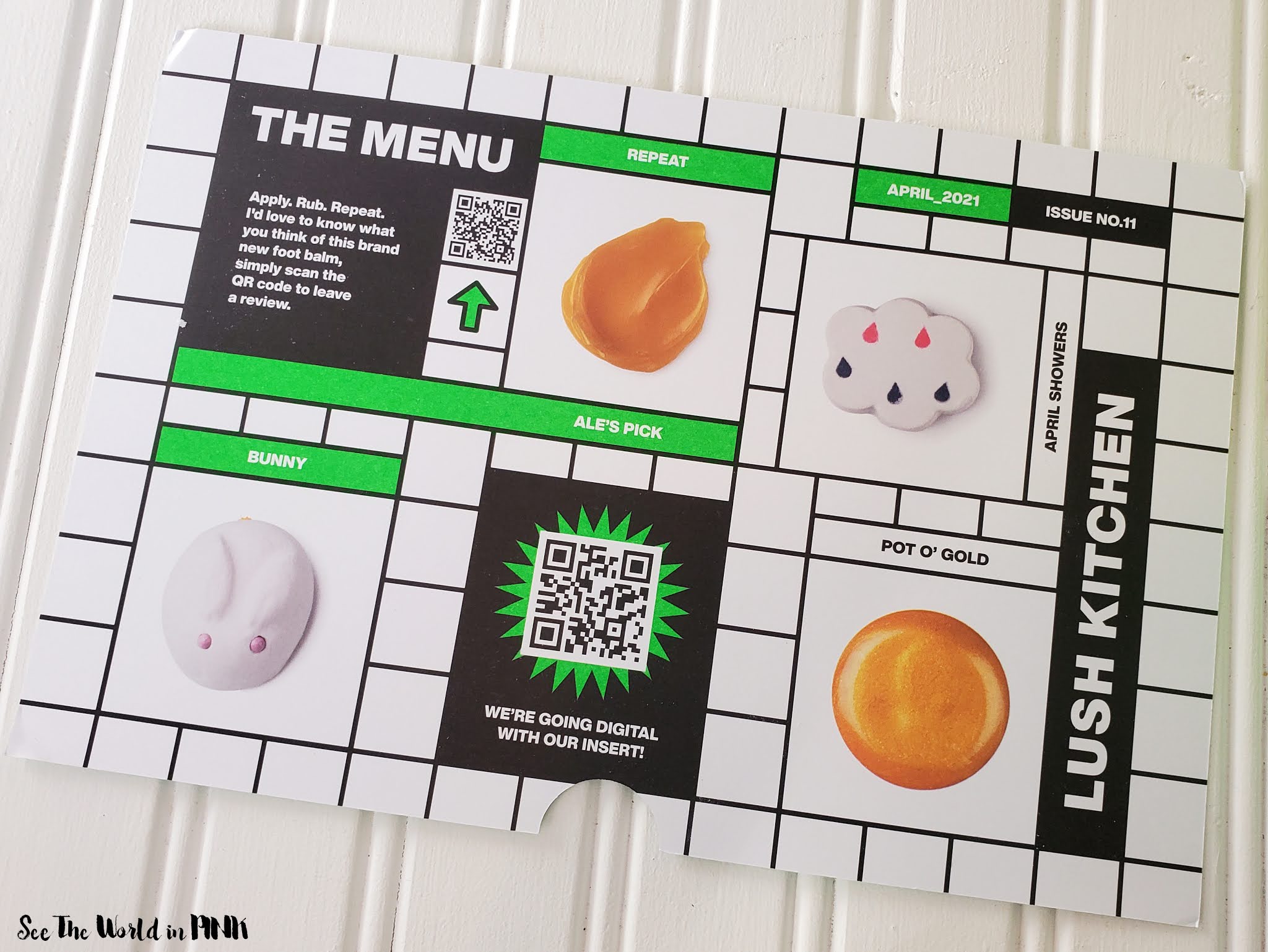 Lush Kitchen Subscription Box Vol. 11 April 2021 See the World in PINK