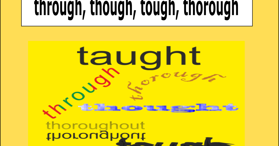 Tough, Though, Thought, Through, Thorough e Throughout - Conheça os  significados em inglês