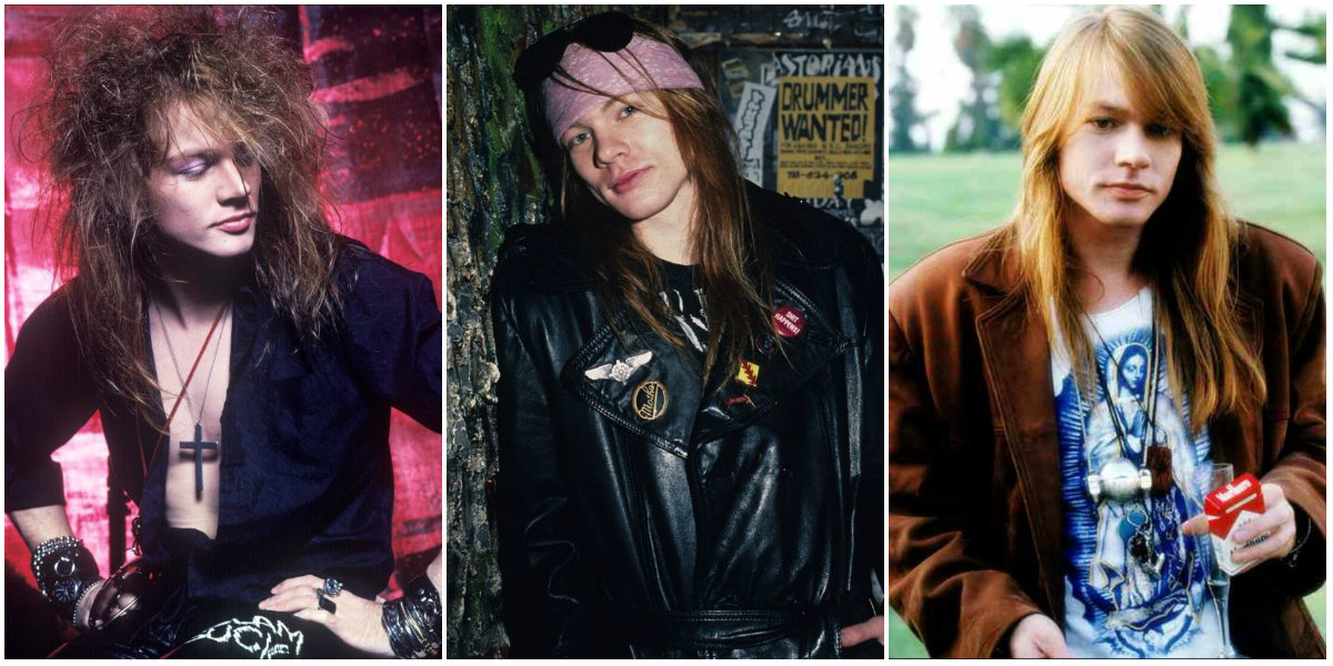 20 Amazing Photos Of A Young And Hot Axl Rose In The 1980s Vintage Everyday