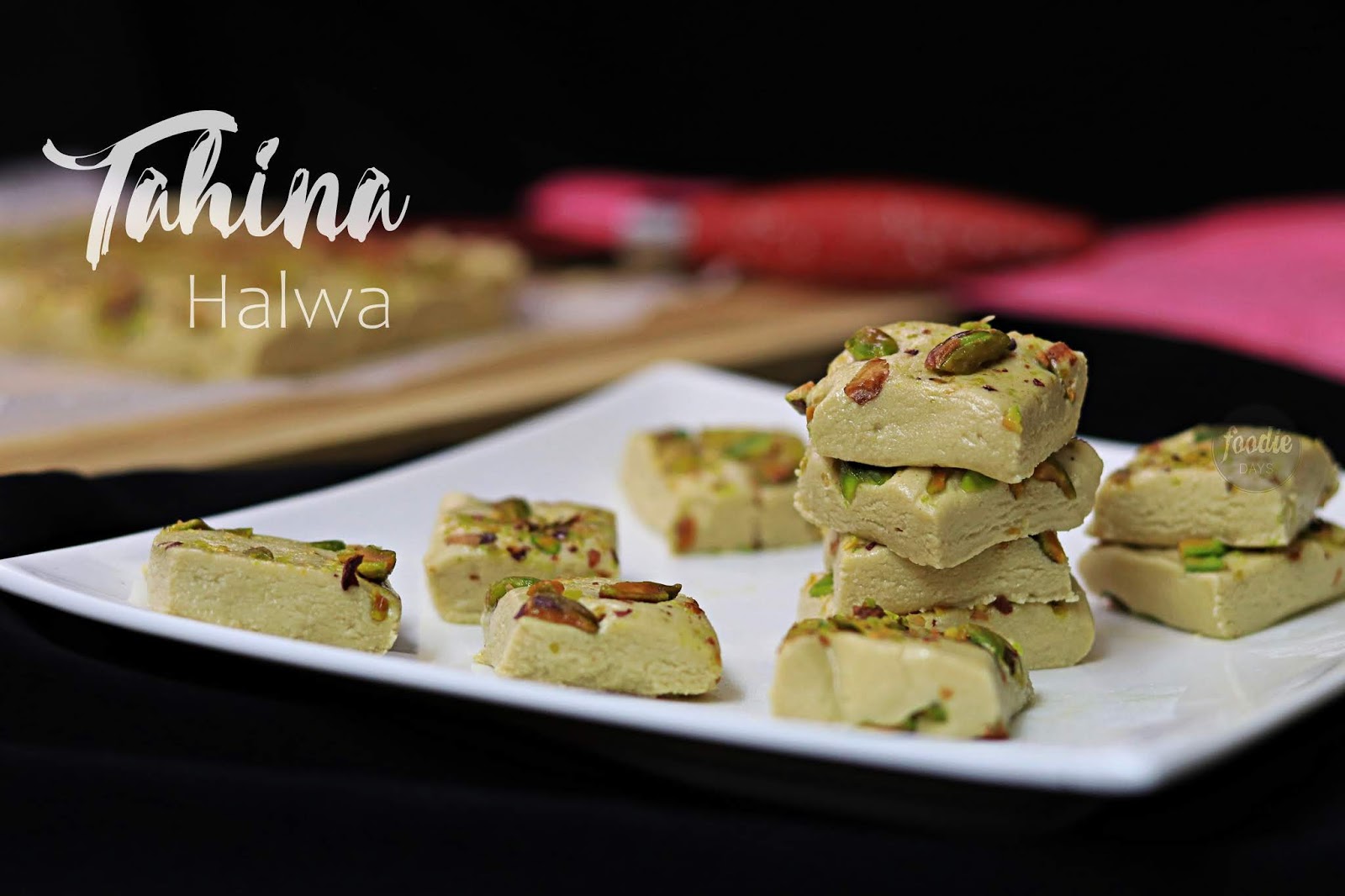 Tahina Halwa Easy Tahini Halwa