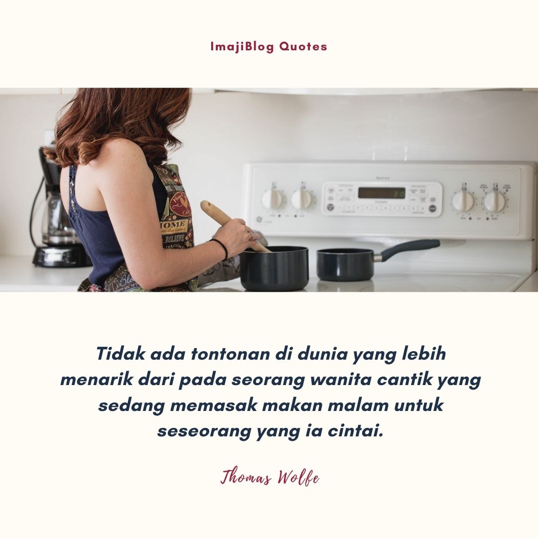 Kata-Kata Mutiara Bijak Tentang Memasak - ImajiBlog