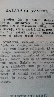 Salată cu șvaițer