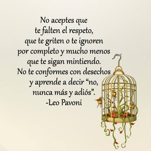 Frases de Leo Pavoni