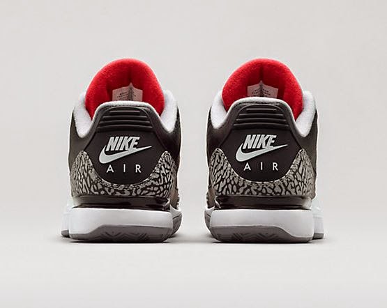 THE SNEAKER ADDICT: Nike Court Zoom Air Jordan Black Cement 3 Sneaker ...