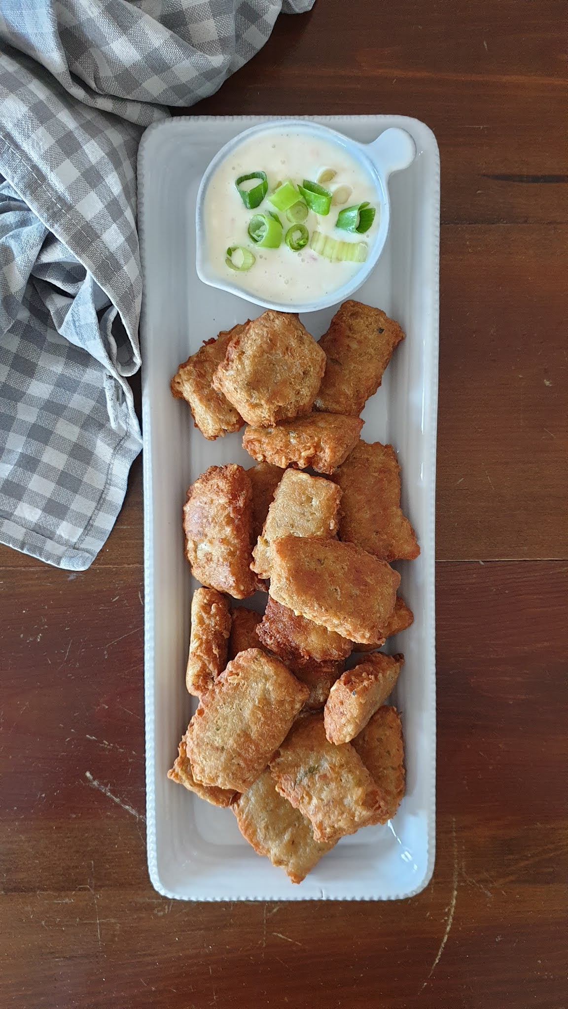 Nuggets de Feijão Branco e Aveia