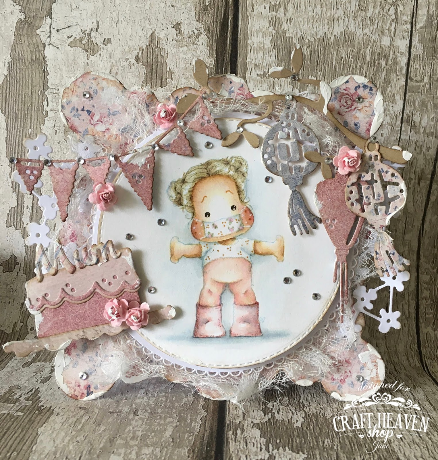 Jane's Lovely Cards : Lockdown Birthday Card