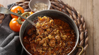 Freekeh and Chicken Soup