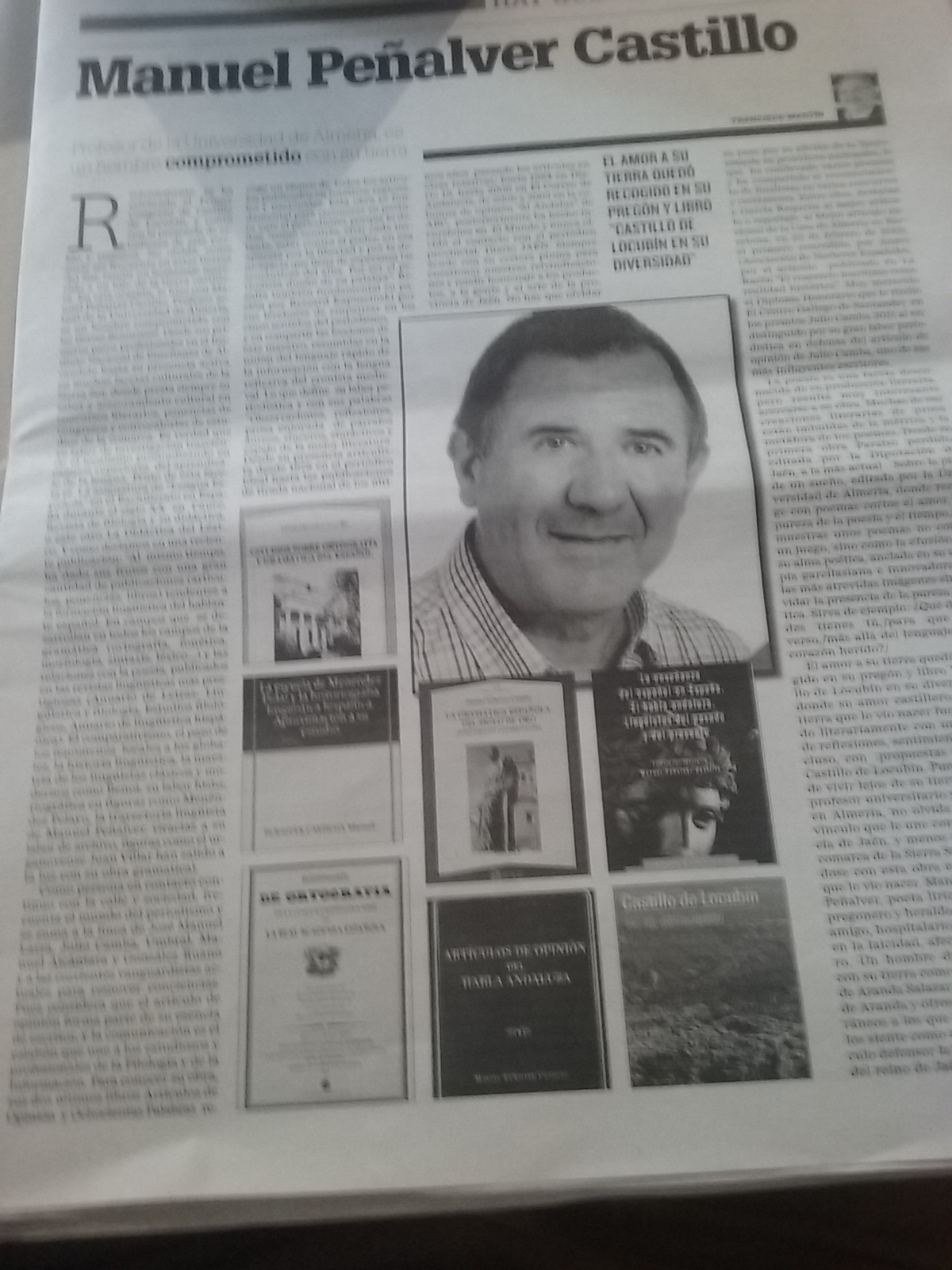 Casas de Cabildo en el jaén semanal MANUEL PEÑALVER CASTILLO