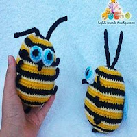 PATRON ABEJA AMIGURUMI 996