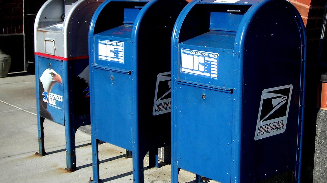 Usps Blue Collection Box Blue Choices