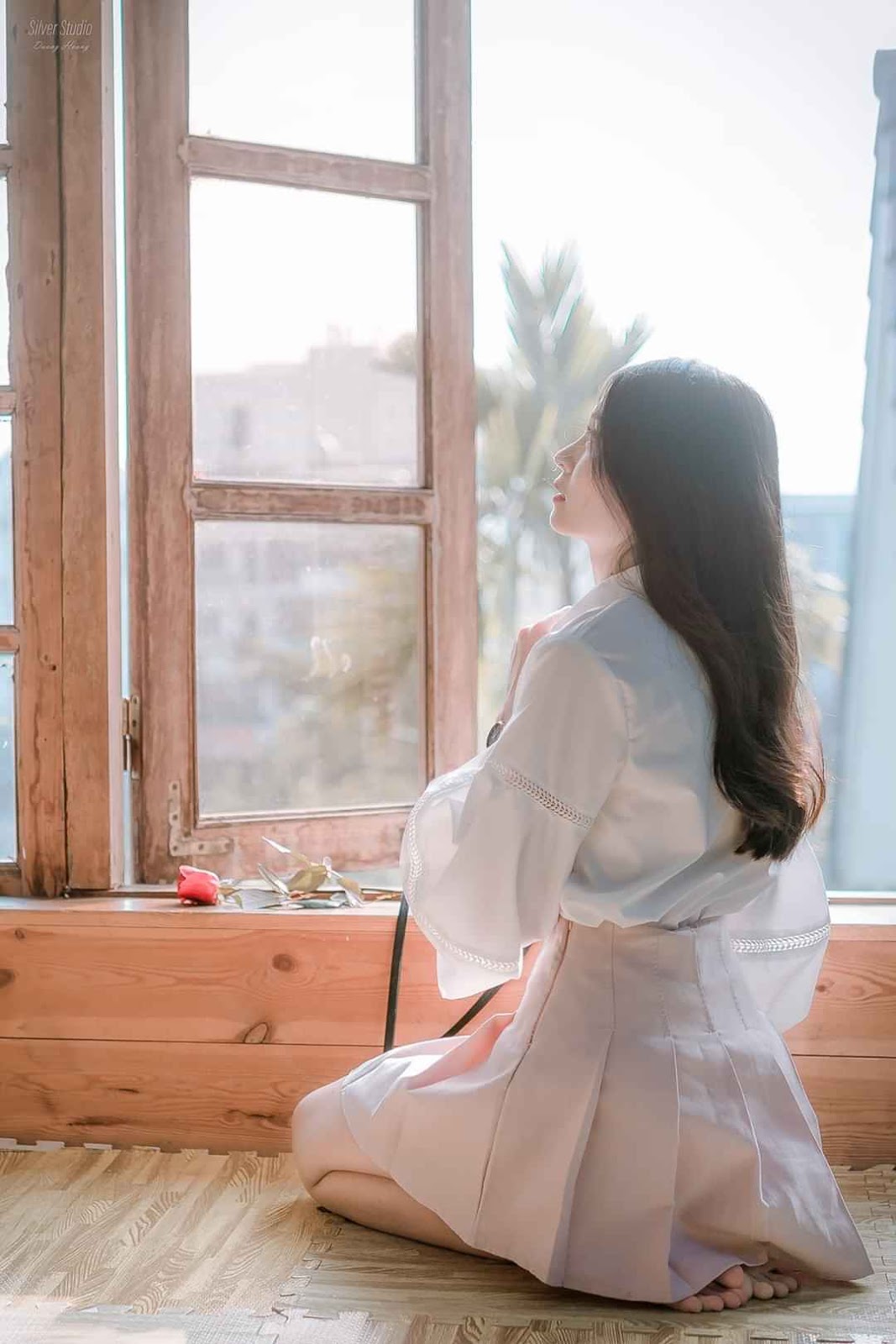 Vietnamese beautiful model - The beauty nearby windows - Pic 1