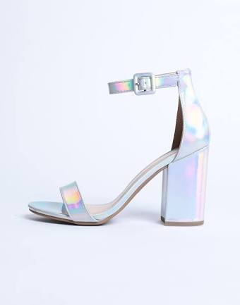 iridescent prom shoes