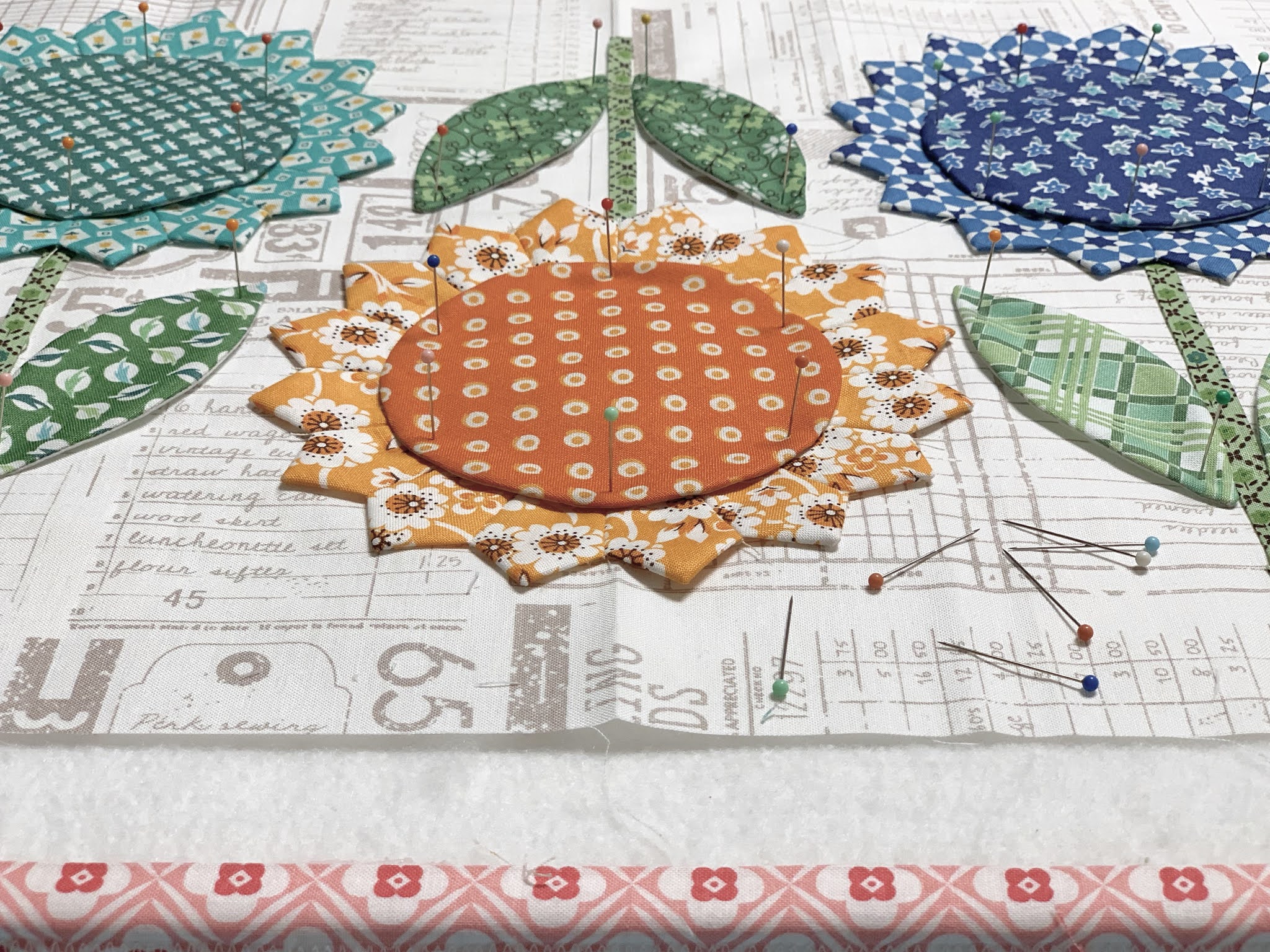 Bee In My Flea Market Flowers Sew Along Week Eight!!