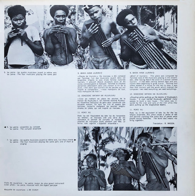 #Solomon Islands #Malaita #'Are'are #Hugo Zemp #pan-pipe #flute de pan #cult #ritual #ancestor #music #Traditional music #musique traditionnelle #world music #Oceania #Pacific #Océanie #ensemble #spirits #MusicRepublic #Vogue