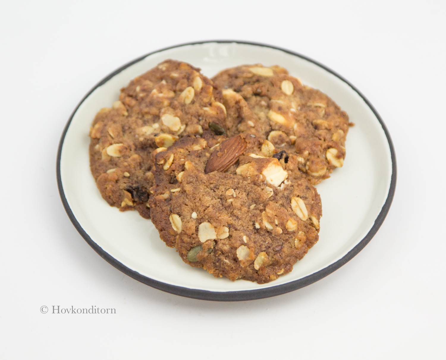 White Chocolate Muesli Cookies