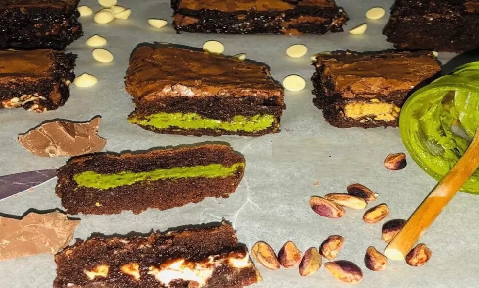 Pistachio Brownies Recipe