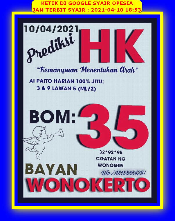gambar togel hongkong